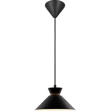 Nordlux - Luster na sajli DIAL 1xE27/40W/230V Ø 25 cm crna