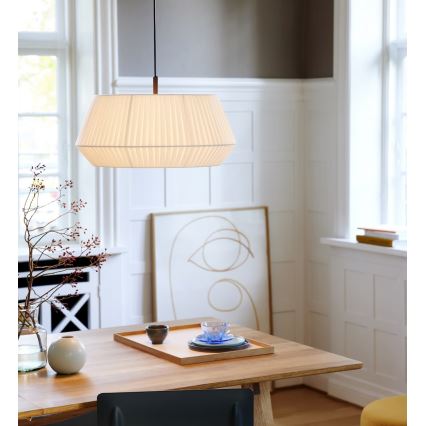 Nordlux - Luster na sajli DICTE 1xE27/60W/230V pr. 53 cm bela