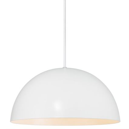 Nordlux - Luster na sajli ELLEN 1xE27/40W/230V pr. 30 cm bela