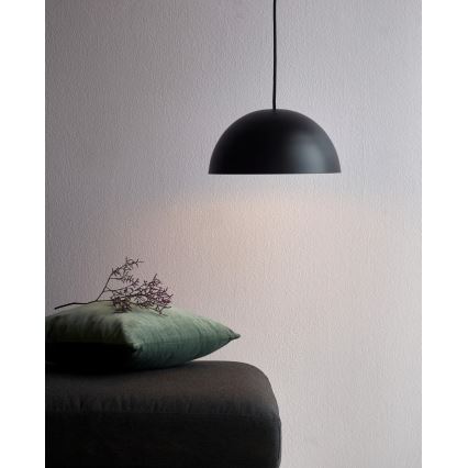 Nordlux - Luster na sajli ELLEN 1xE27/40W/230V pr. 30 cm crno