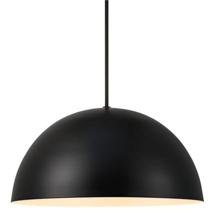 Nordlux - Luster na sajli ELLEN 1xE27/40W/230V pr. 30 cm crno