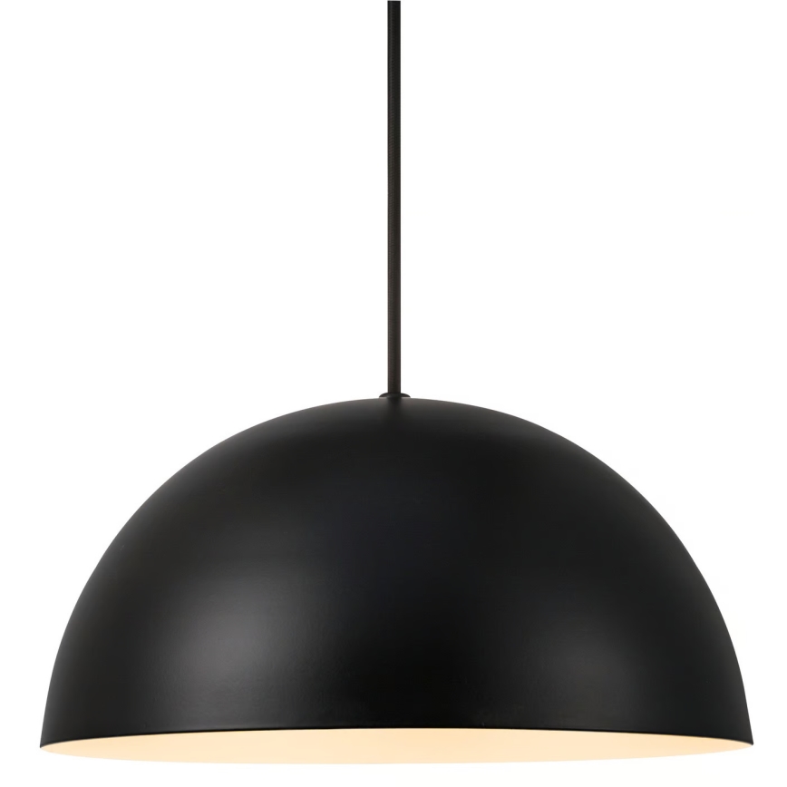 Nordlux - Luster na sajli ELLEN 1xE27/40W/230V pr. 30 cm crno