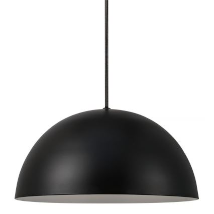Nordlux - Luster na sajli ELLEN 1xE27/40W/230V pr. 30 cm crno