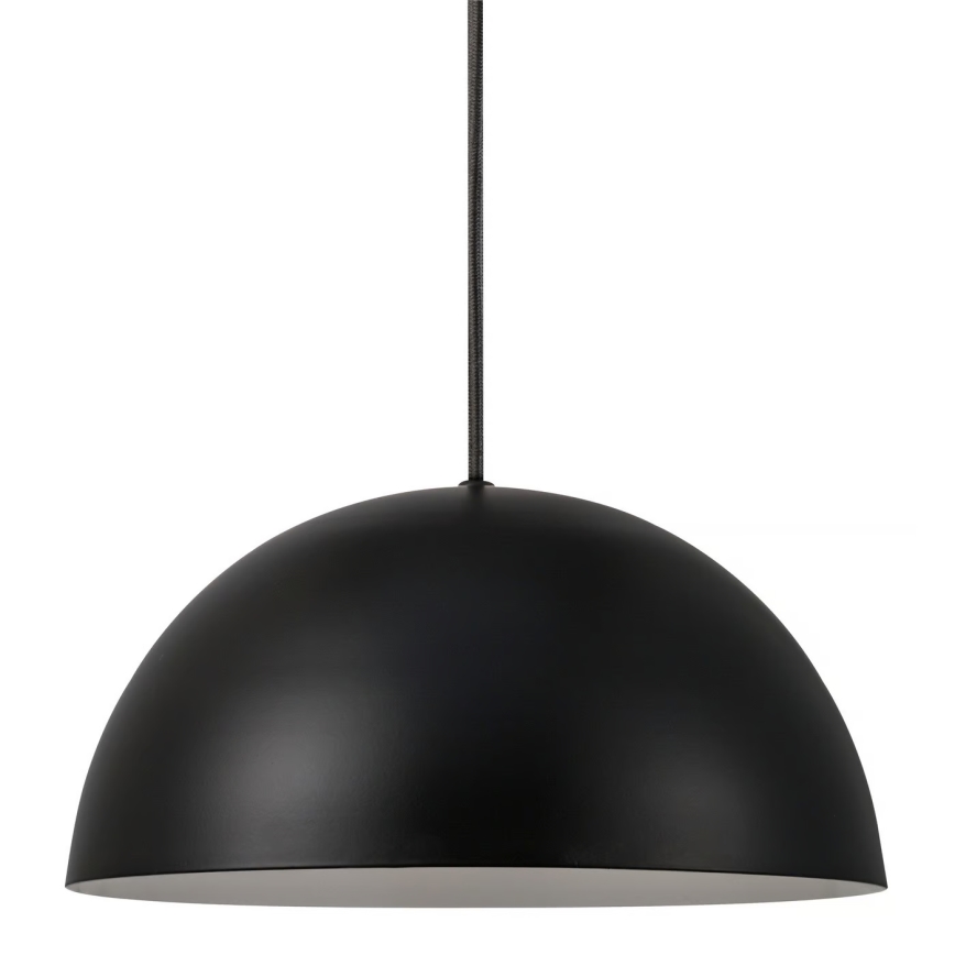 Nordlux - Luster na sajli ELLEN 1xE27/40W/230V pr. 30 cm crno