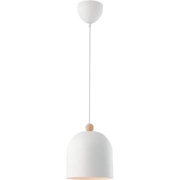 Nordlux - Luster na sajli GASTON 1xE27/40W/230V bela