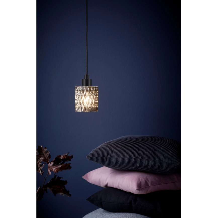 Nordlux - Luster na sajli HOLLYWOOD 1xE27/60W/230V pr. 10,8 cm dimno