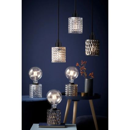 Nordlux - Luster na sajli HOLLYWOOD 1xE27/60W/230V pr. 10,8 cm dimno