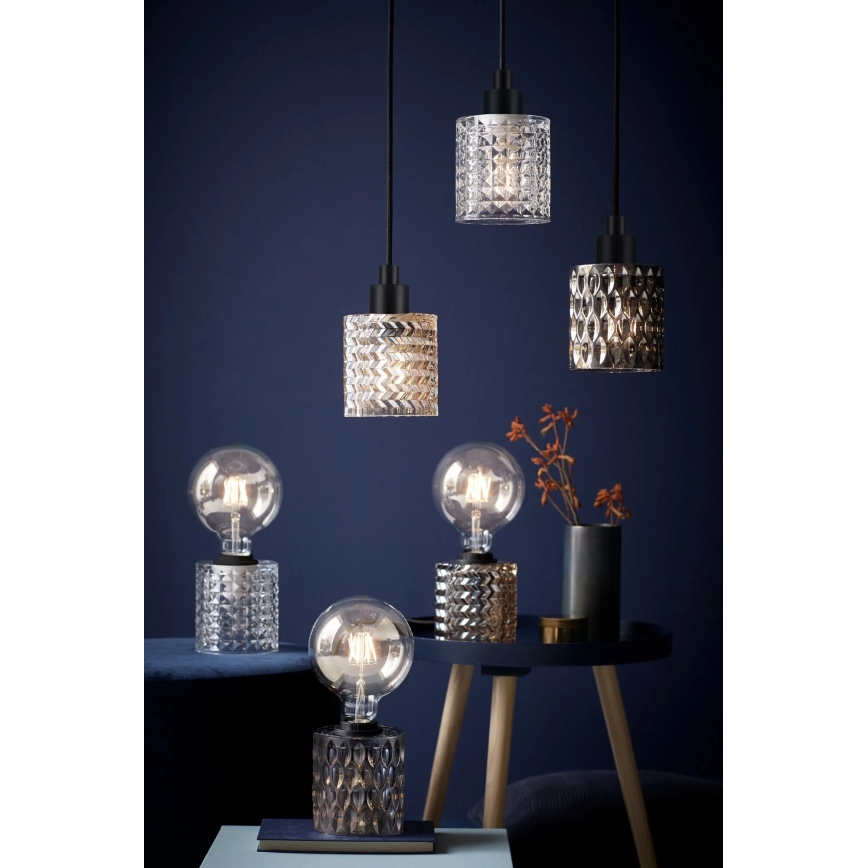 Nordlux - Luster na sajli HOLLYWOOD 1xE27/60W/230V pr. 10,8 cm dimno