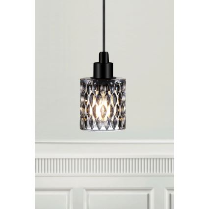 Nordlux - Luster na sajli HOLLYWOOD 1xE27/60W/230V pr. 10,8 cm dimno