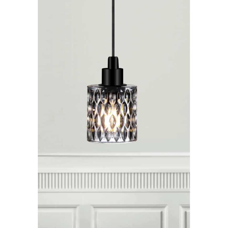 Nordlux - Luster na sajli HOLLYWOOD 1xE27/60W/230V pr. 10,8 cm dimno