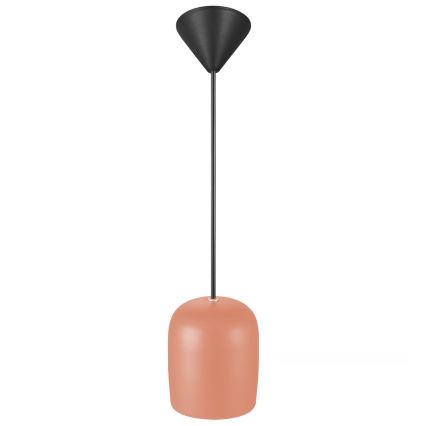 Nordlux - Luster na sajli NOTTI 1xE27/25W/230V pr. 12,5 cm narandžasta