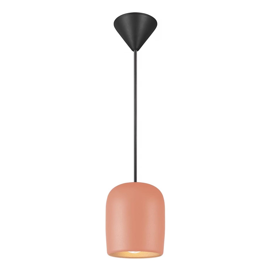 Nordlux - Luster na sajli NOTTI 1xE27/25W/230V pr. 12,5 cm narandžasta