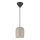 Nordlux - Luster na sajli NOTTI 1xE27/25W/230V sivo