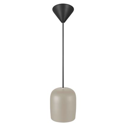 Nordlux - Luster na sajli NOTTI 1xE27/25W/230V sivo