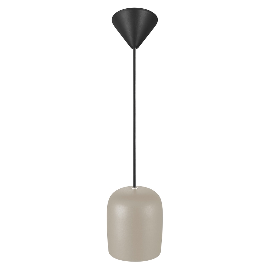 Nordlux - Luster na sajli NOTTI 1xE27/25W/230V sivo