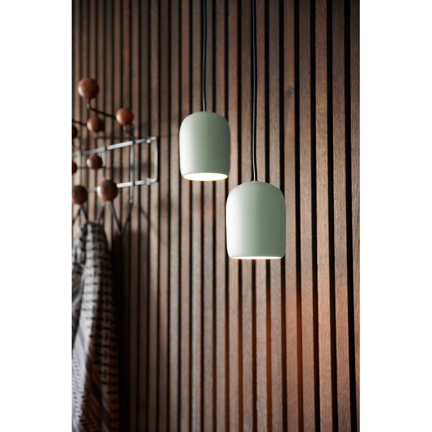 Nordlux - Luster na sajli NOTTI 1xE27/25W/230V zelena