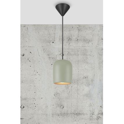Nordlux - Luster na sajli NOTTI 1xE27/25W/230V zelena