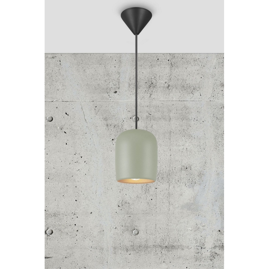 Nordlux - Luster na sajli NOTTI 1xE27/25W/230V zelena
