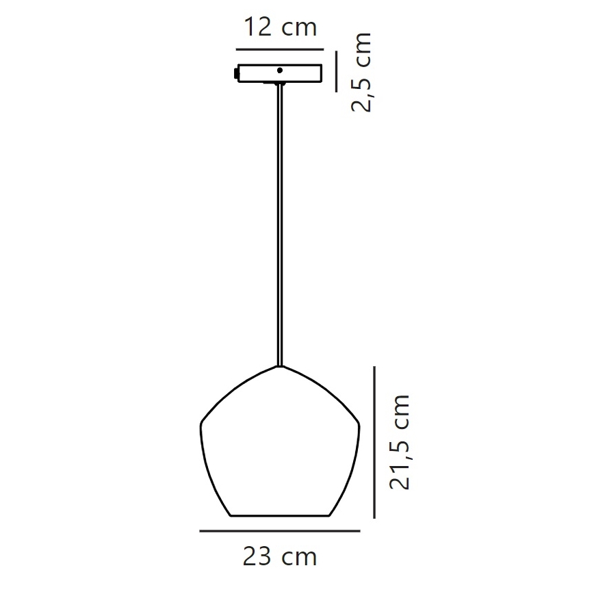Nordlux - Luster na sajli ORBIFORM 1xE27/40W/230V crno/sivo