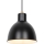 Nordlux - Luster na sajli POP 1xE27/40W/230V crno/zlatna
