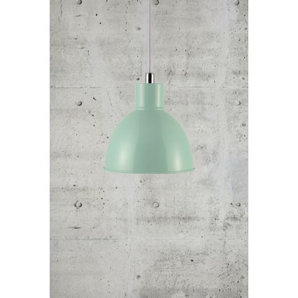 Nordlux - Luster na sajli POP 1xE27/40W/230V menta