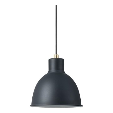 Nordlux - Luster na sajli POP 1xE27/60W/230V crni