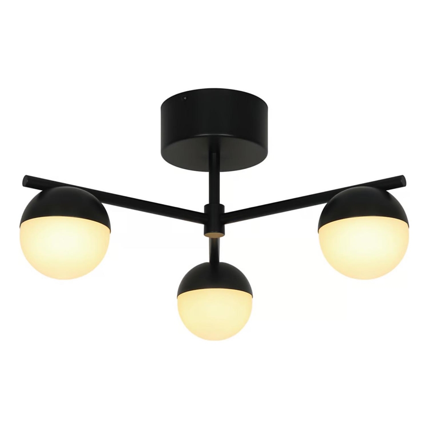 Nordlux - Nadgradni luster CONTINA 3xG9/5W/230V crno