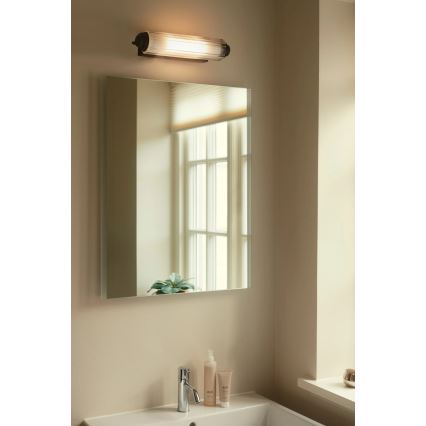 Nordlux - Osvetljenje za kupatilsko ogledalo NIMAL 2xE14/25W/230V IP44 crna