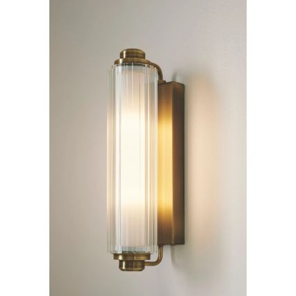 Nordlux - Osvetljenje za kupatilsko ogledalo NIMAL 2xE14/25W/230V IP44 mesing
