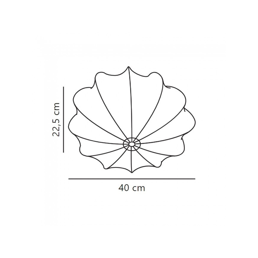 Nordlux - Plafonjera AERON 1xE27/40W/230V pr. 40 cm