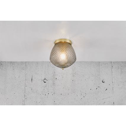 Nordlux - Plafonjera ORBIFORM 1xE27/40W/230V zlatna