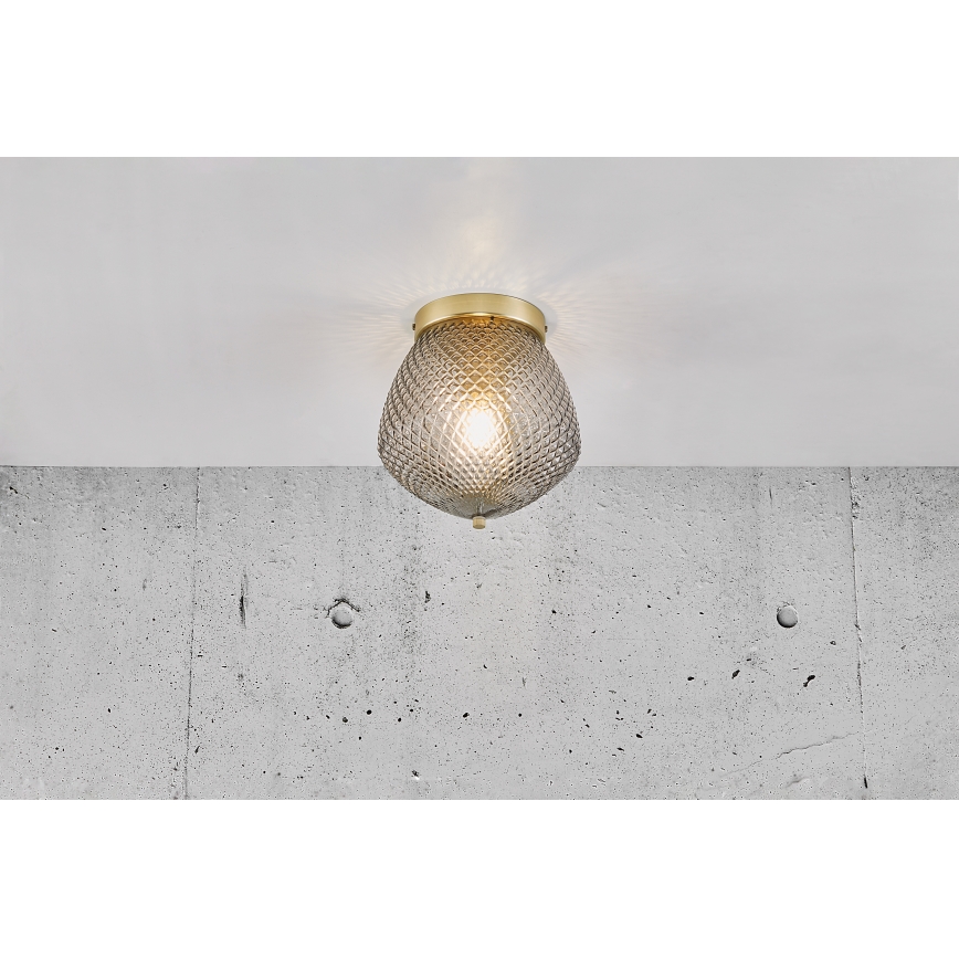 Nordlux - Plafonjera ORBIFORM 1xE27/40W/230V zlatna