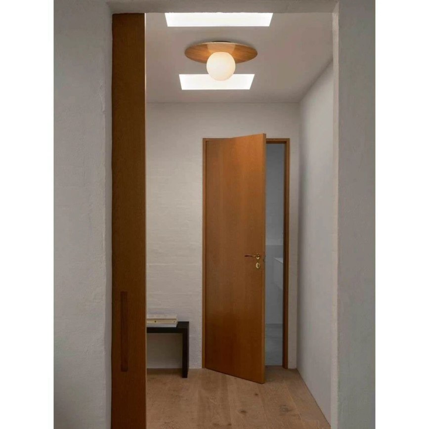 Nordlux - Plafonjera za kupatilo SIONA 1xE27/60W/230V IP44 pr. 43 cm bež