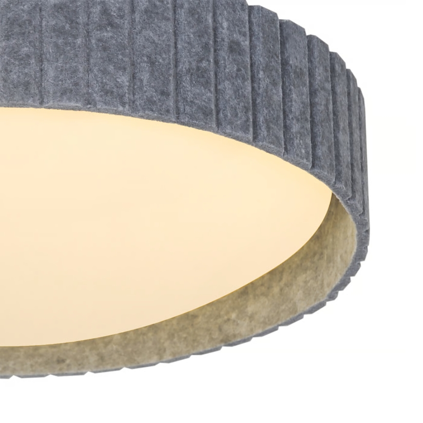 Nordlux - Plafonska svetiljka CORATO 3xE14/15W/230V prečnik 42 cm siva