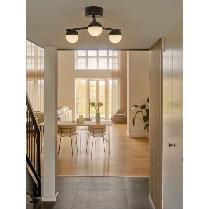 Nordlux - Plafonski luster CONTINA 3xG9/5W/230V crna