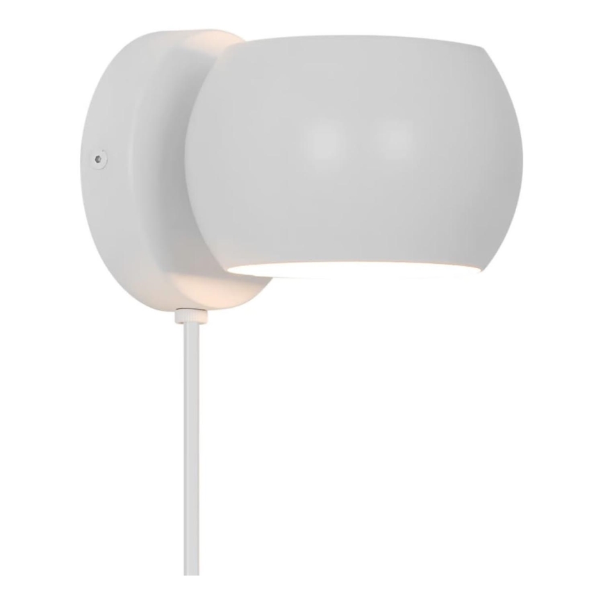 Nordlux - Podesiva zidna reflektorska lampa BELIR 1xG9/5W/230V bela