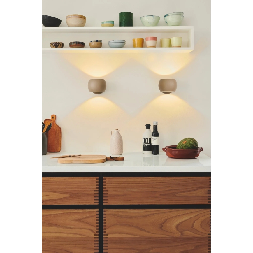 Nordlux - Podesiva zidna reflektorska lampa BELIR 1xG9/5W/230V bež