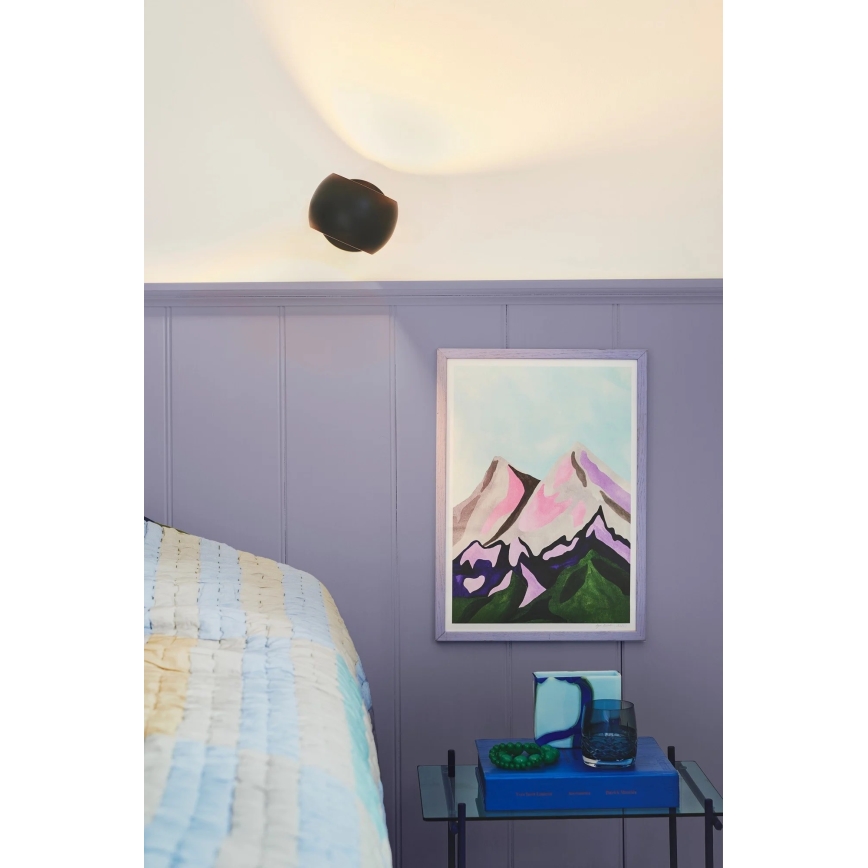 Nordlux - Podesiva zidna reflektorska lampa BELIR 1xG9/5W/230V crno