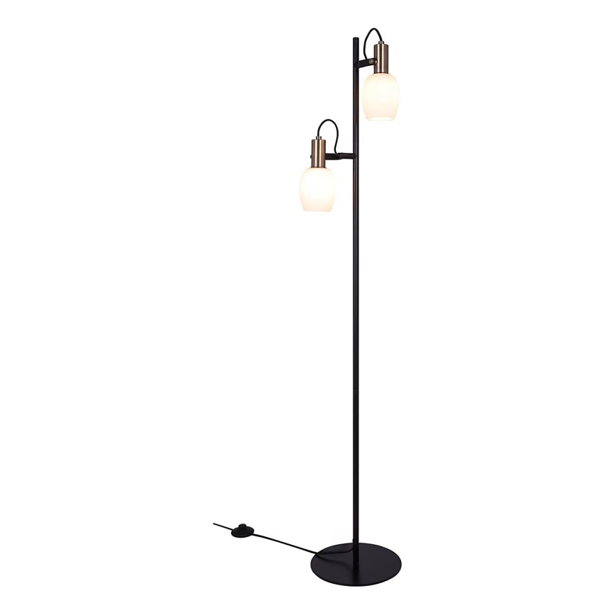 Nordlux - Podna lampa ARILD 2xE14/40W/230V crno