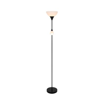 Nordlux - Podna lampa LAURIA 1xE27/40W/230V + 1xE14/15W crno