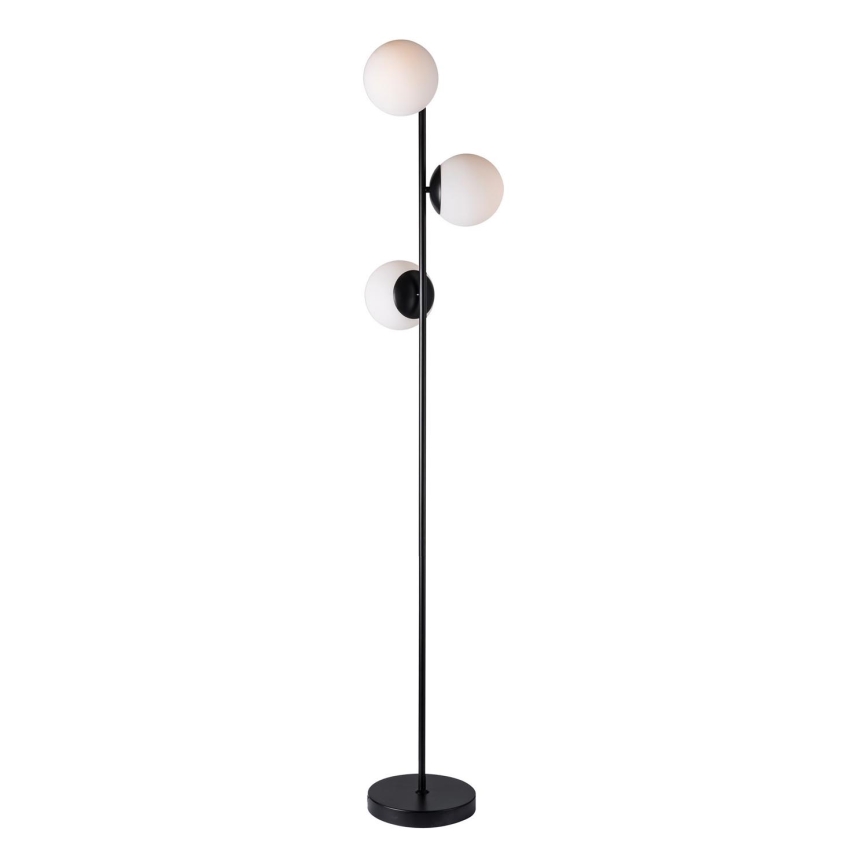 Nordlux - Podna lampa LILLY 3xE14/25W/230V crno