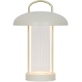 Nordlux - prigušiva LED punjiva dodirna stona lampa MIRANO LED/3W/3,7V bež