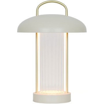 Nordlux - prigušiva LED punjiva dodirna stona lampa MIRANO LED/3W/3,7V bež