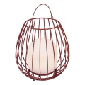 Nordlux - prigušiva LED spoljno prenosno svetlo JIM TO-GO LED/3W/3,7V IP54 5000 mAh crvena