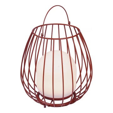 Nordlux - prigušiva LED spoljno prenosno svetlo JIM TO-GO LED/3W/3,7V IP54 5000 mAh crvena