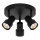 Nordlux - Reflektorska lampa BOSTON 3xGU10/5W/230V crno