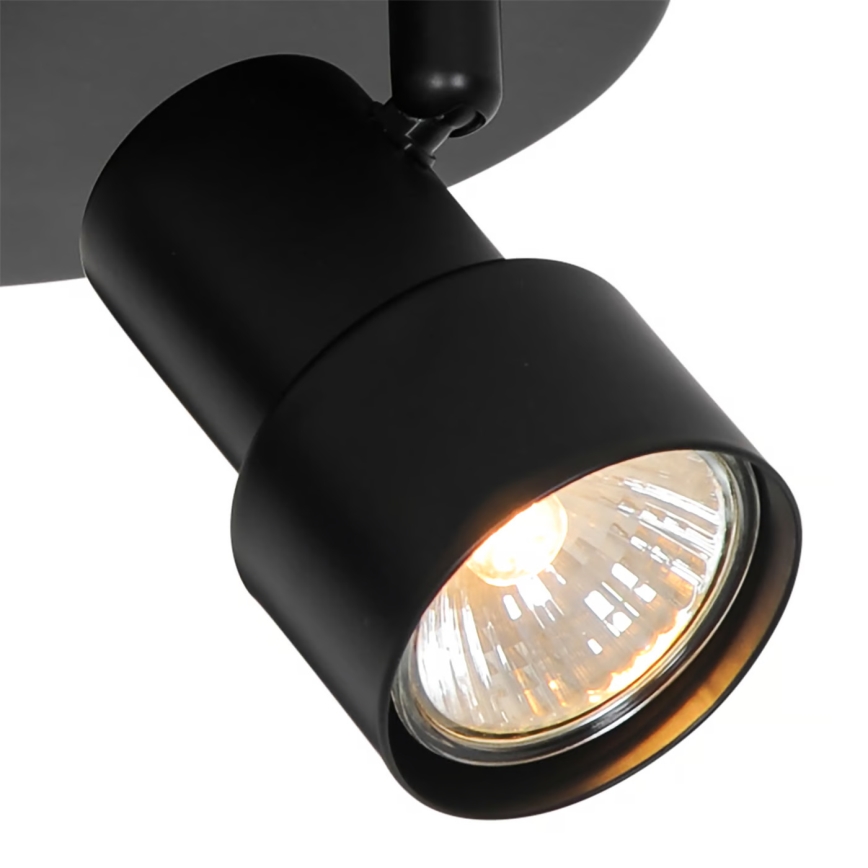 Nordlux - Reflektorska lampa BOSTON 3xGU10/5W/230V crno