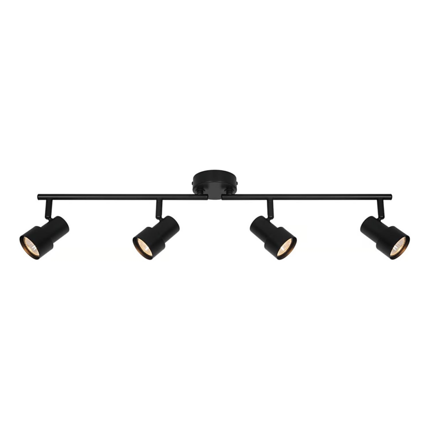 Nordlux - Reflektorska lampa BOSTON 4xGU10/5W/230V crno