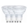 Nordlux - Set 3x LED Sijalica GU10/4,9W/230V 4000K