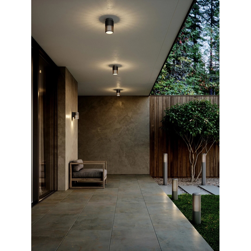 Nordlux - Spoljašnja lampa ALUDRA 1xE27/15W/230V IP44 antracit